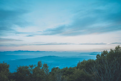 sea of clouds