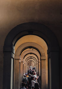 Group of people in historic building