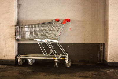 Abandoned shopping cart