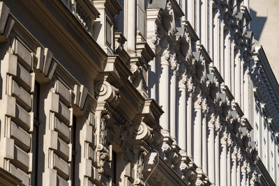 Low angle view of jugendstil architecture