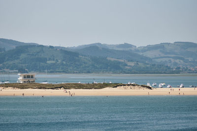 Puntal view from santoña