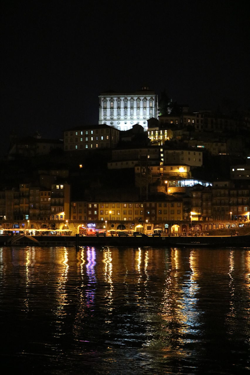 REFLECTION OF BUILDINGS IN WATER