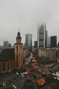 Cityscape against sky