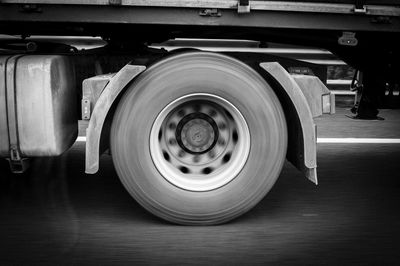 Close-up of vintage car