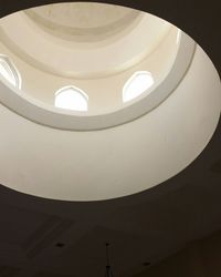 Low angle view of ceiling