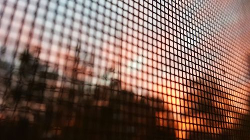 Full frame shot of sky during sunset