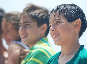 Close-up of boy