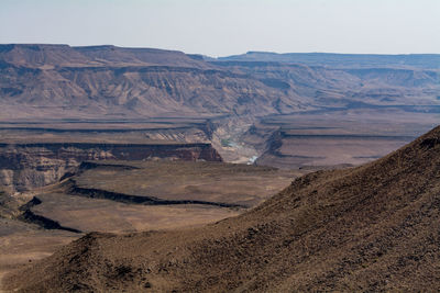 Scenic view of mountains