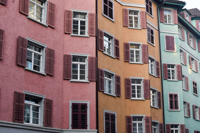 Full frame shot of residential building