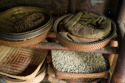 Close-up of food for sale in market