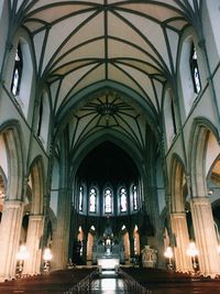 Interior of cathedral