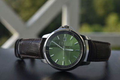 Close-up of clock