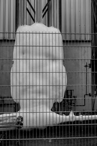 Close-up of modern building against sky