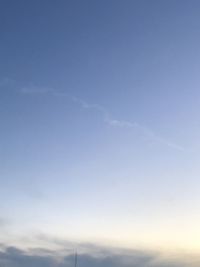 Low angle view of clouds in sky