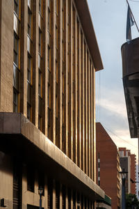 Low angle view of modern building