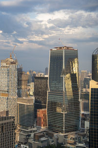 Cityscape against sky