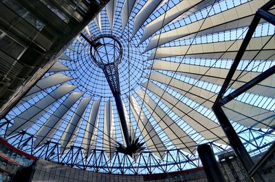 Low angle view of sony center