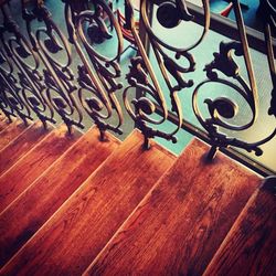 Close-up of wooden door