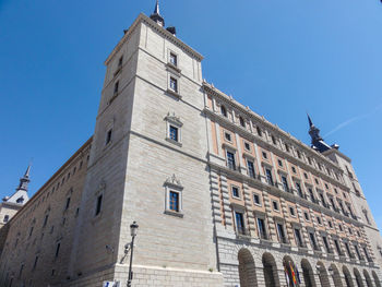 Low angle view of building against sky