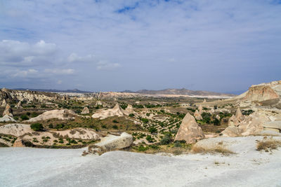 Panoramic view of landscape against sky