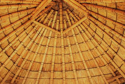 Full frame shot of patterned roof