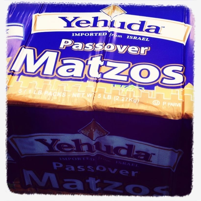 Bought 5lbs of Matzos on the weekend - I'm totally preparing for Passover