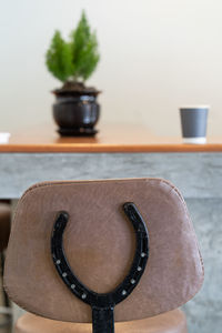 Close-up of black tea on table