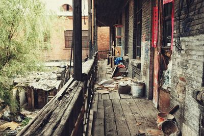 Man working at construction site