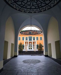 View of entrance of building