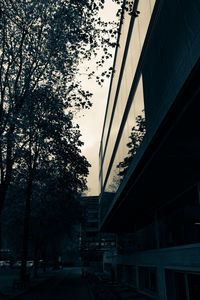 Low angle view of buildings against sky