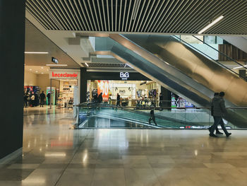 People waiting at airport