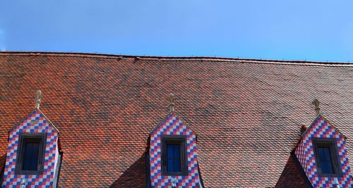 Built structure against blue sky