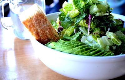 Close-up of food in bowl