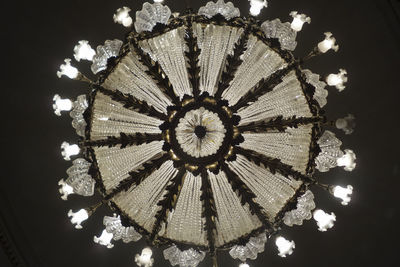 Low angle view of decoration hanging on ceiling