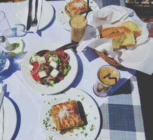 Close-up of food in plate