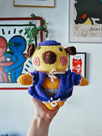 Close-up of stuffed toy