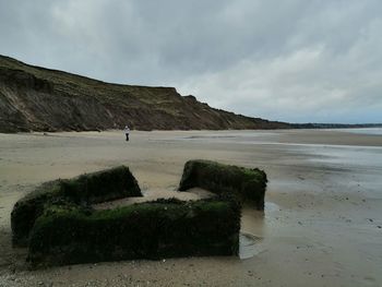 Filey beach 