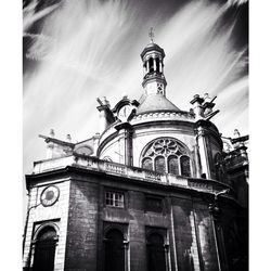 Low angle view of church