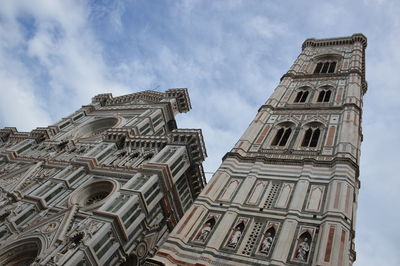 Low angle view of temple building against sky