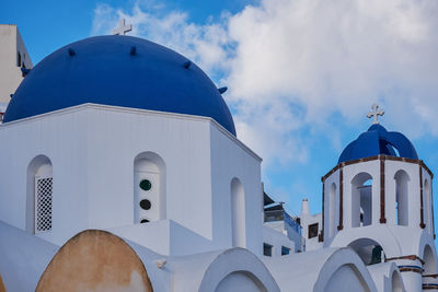 Low angle view of church