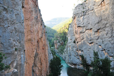 Scenic view of mountains