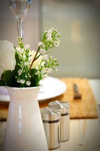 Close-up of drink on table