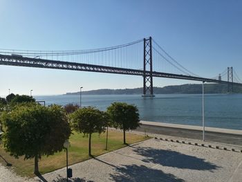 View of bridge against sky