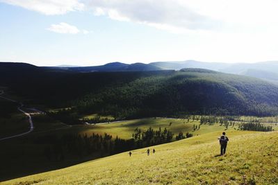 Scenic view of landscape