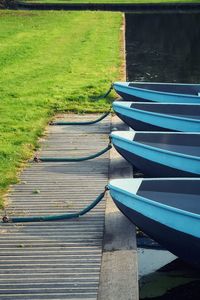 Boardwalk by lake