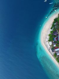 High angle view of swimming pool