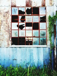 Window of old building