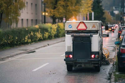 Car on road