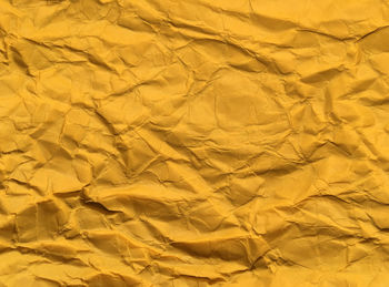 Full frame shot of yellow paper