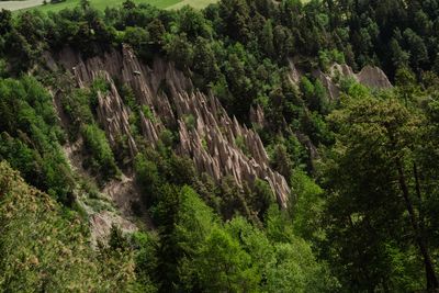 Pyramid rocks in the dolomites